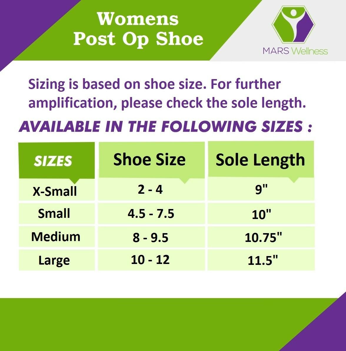 Mars Wellness Premium Post Op Broken Toe/Foot Fracture Square Toe Walking Shoe - Womens (Small) - Mars Med Supply